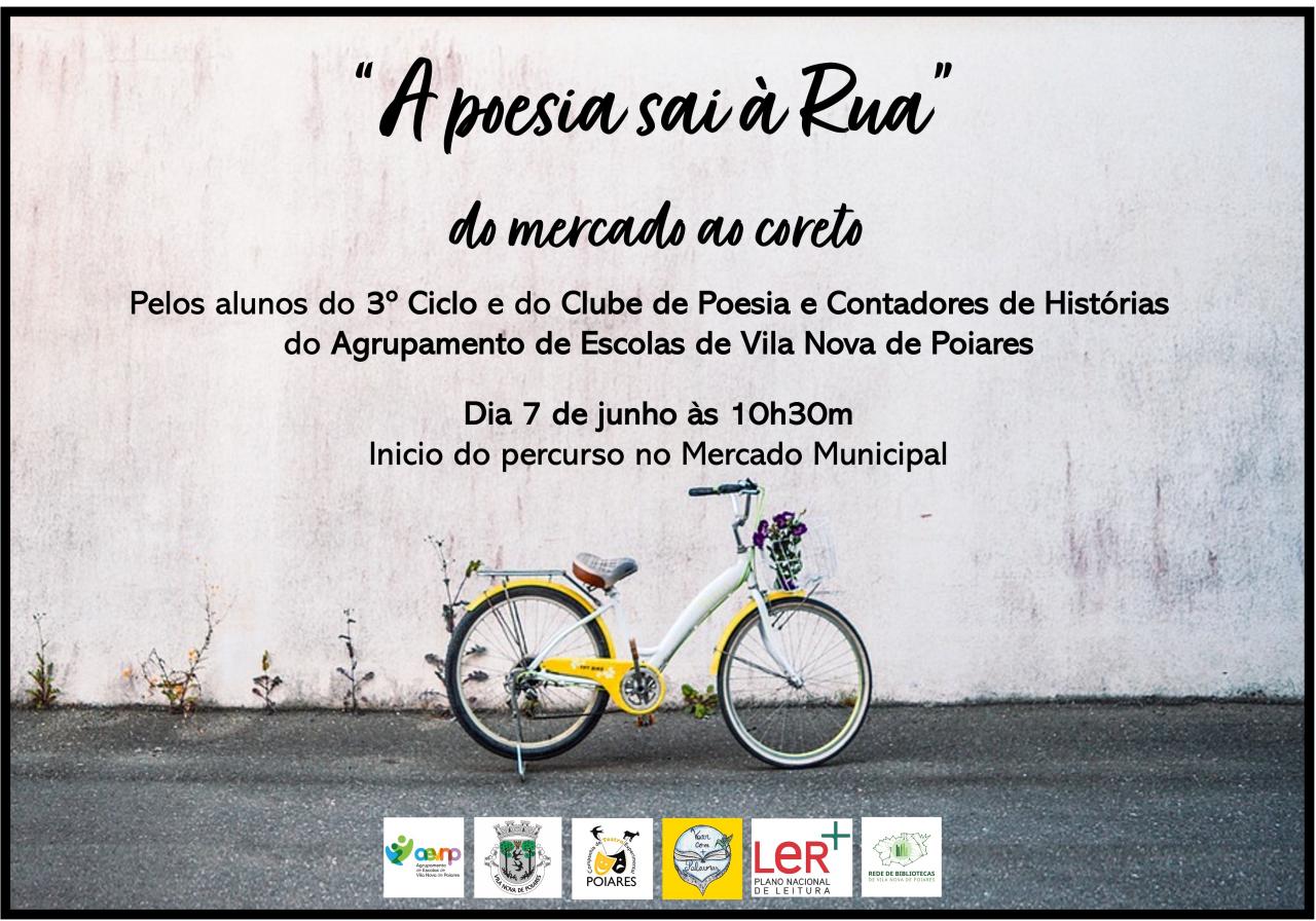 " A Poesia sai à Rua" do Mercado ao Coreto.