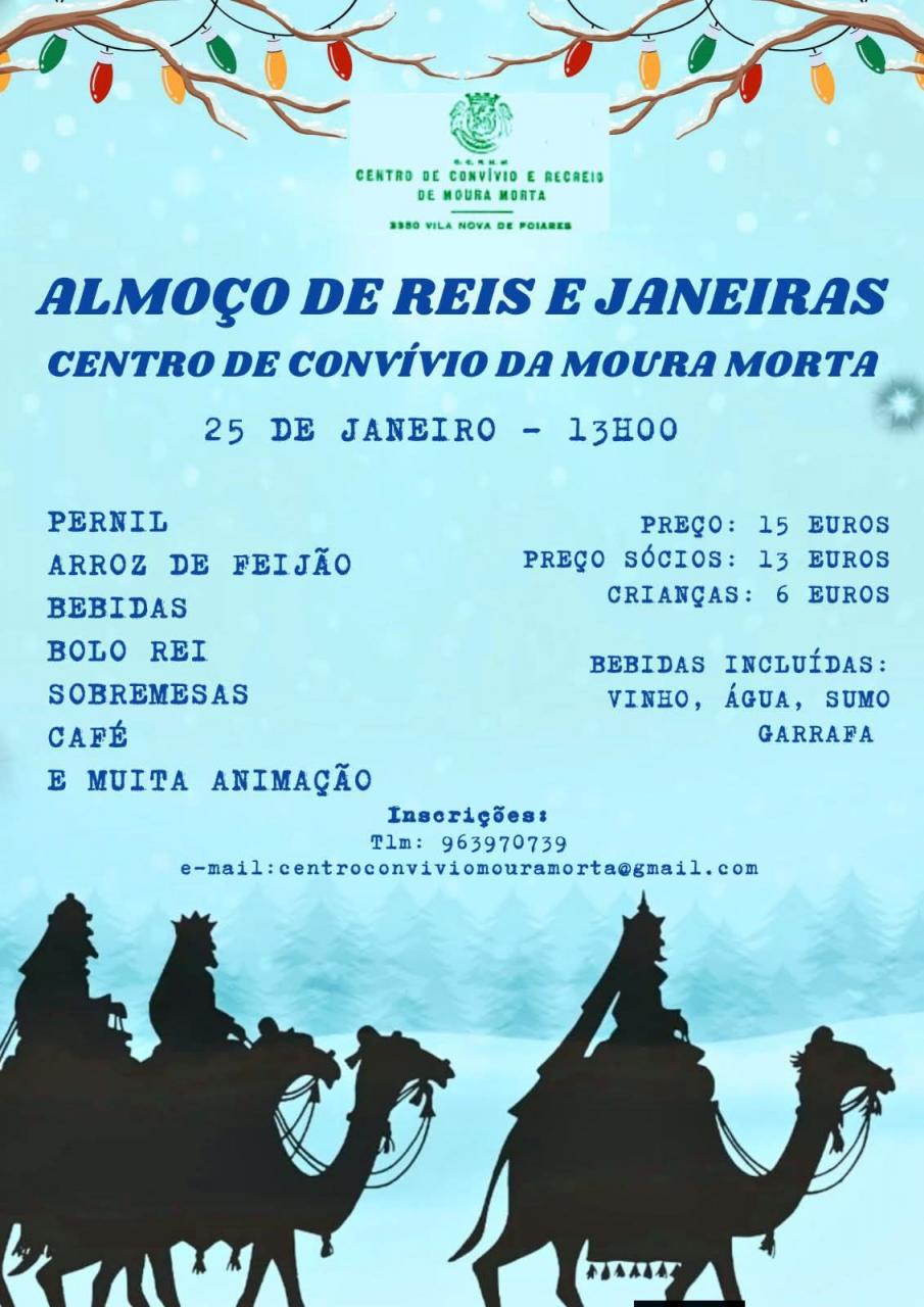 Almo&ccedil;o de Reis e Janeiras