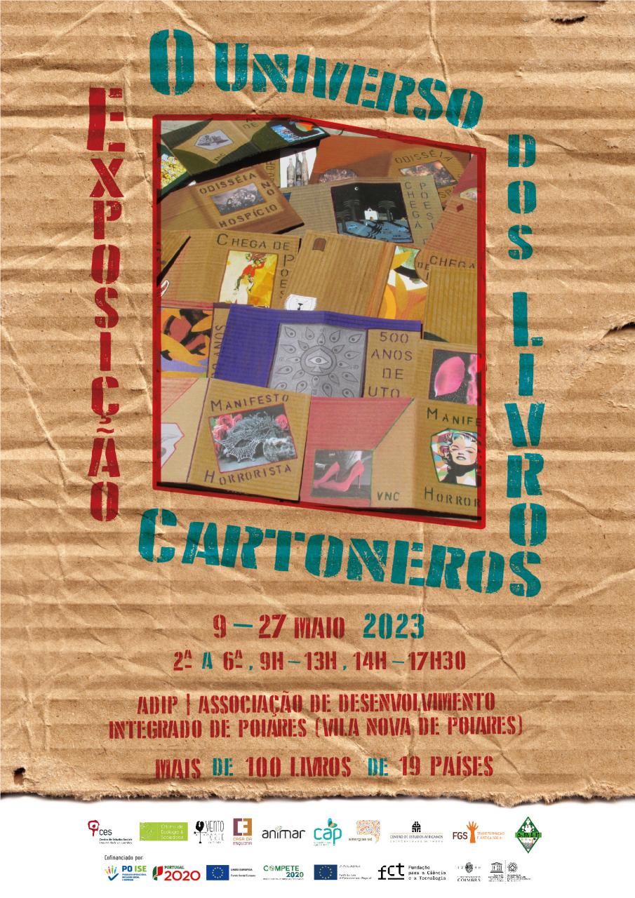 Exposição O universo dos Livros Cartoneros.