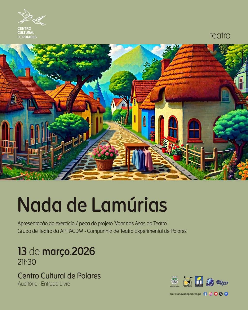 Teatro | Nada de Lam&uacute;rias no CCP