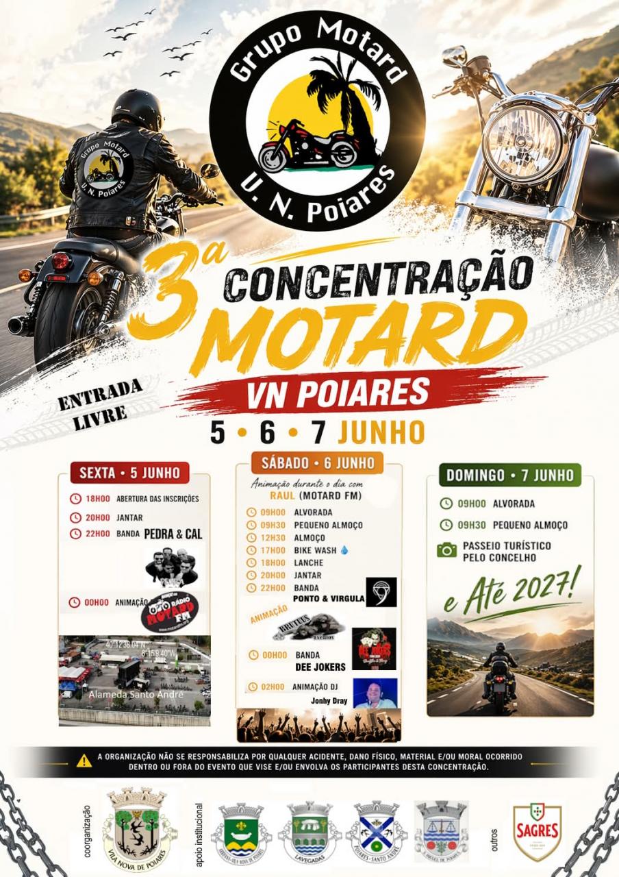3.&ordf; Concentra&ccedil;&atilde;o Grupo Motard VNP