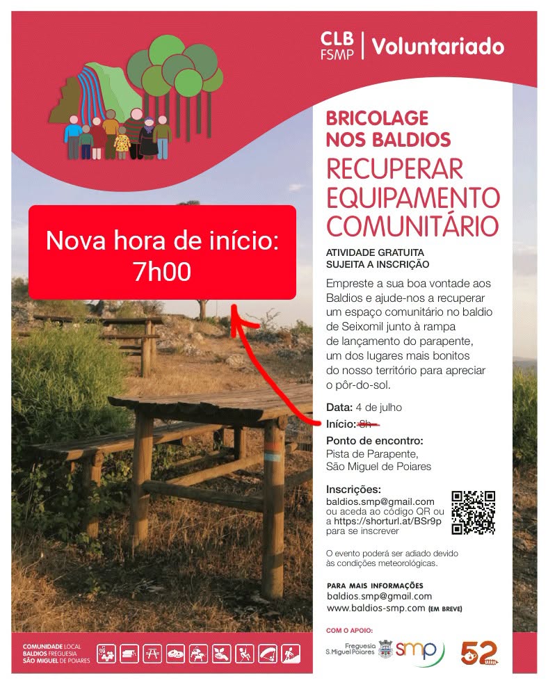 CLBFSMP | A&ccedil;&atilde;o de voluntariado