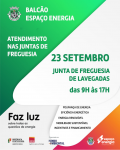 Balc&atilde;o espa&ccedil;o energia