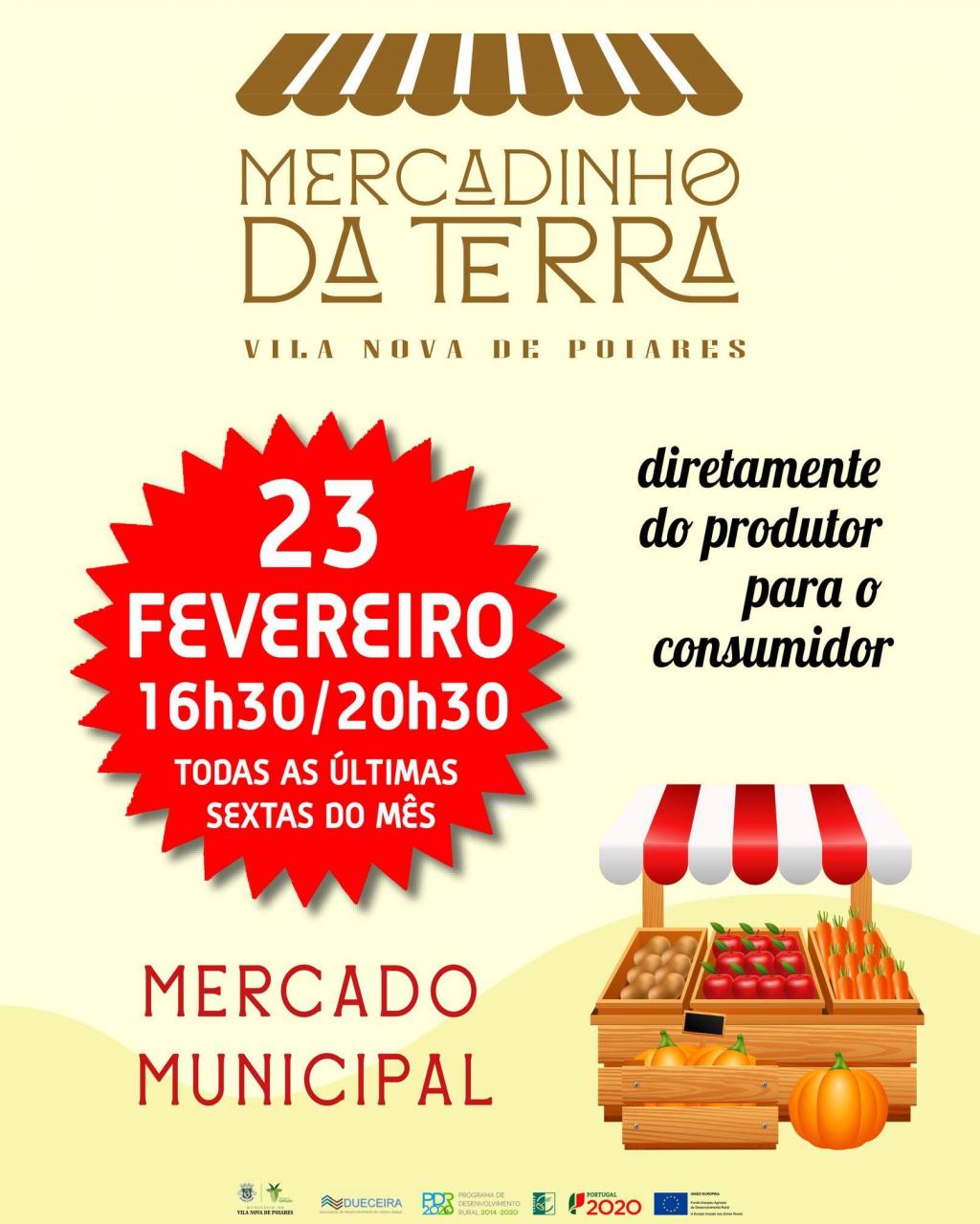 Mercadinho da Terra 23 de fevereiro 