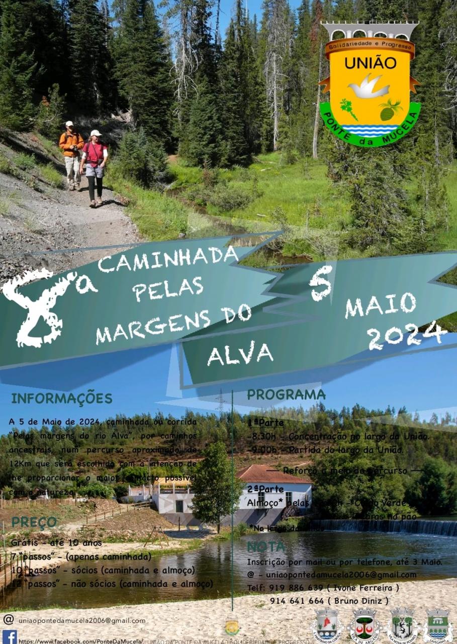 Caminhada pelas margens do Alva