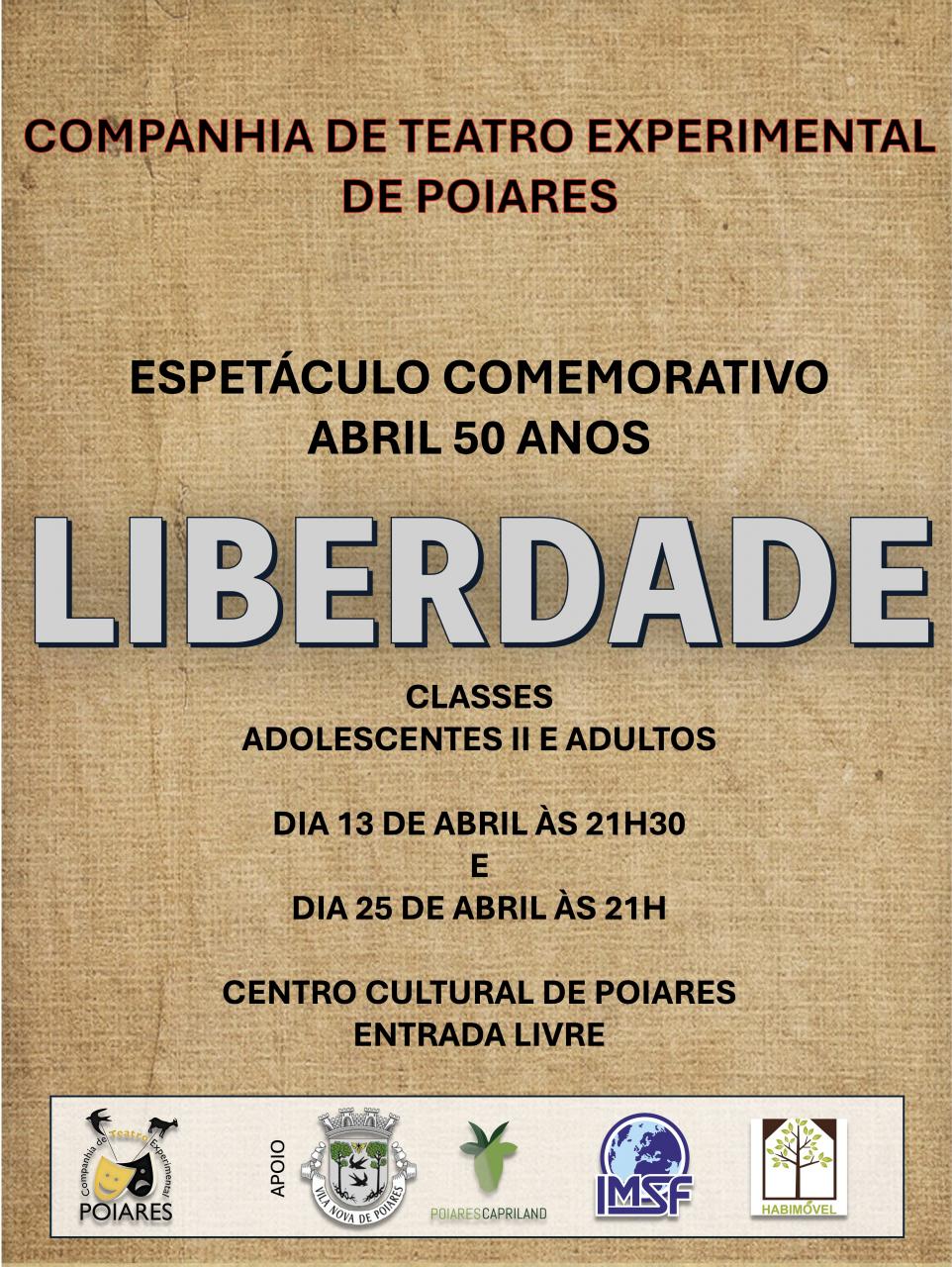 Abril 50 anos - "LIBERDADE" 